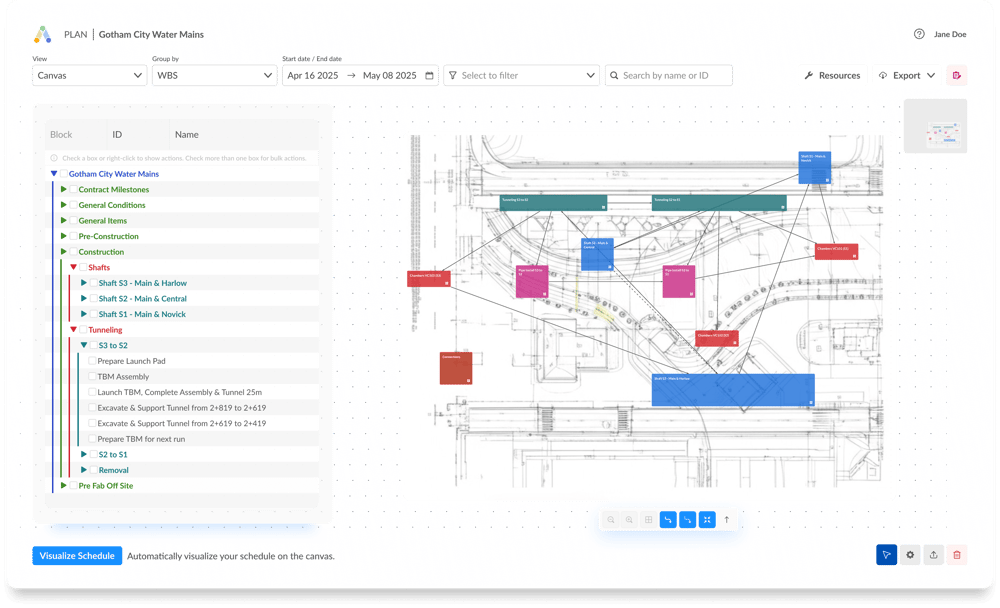 AI Construction Project Visualization Software