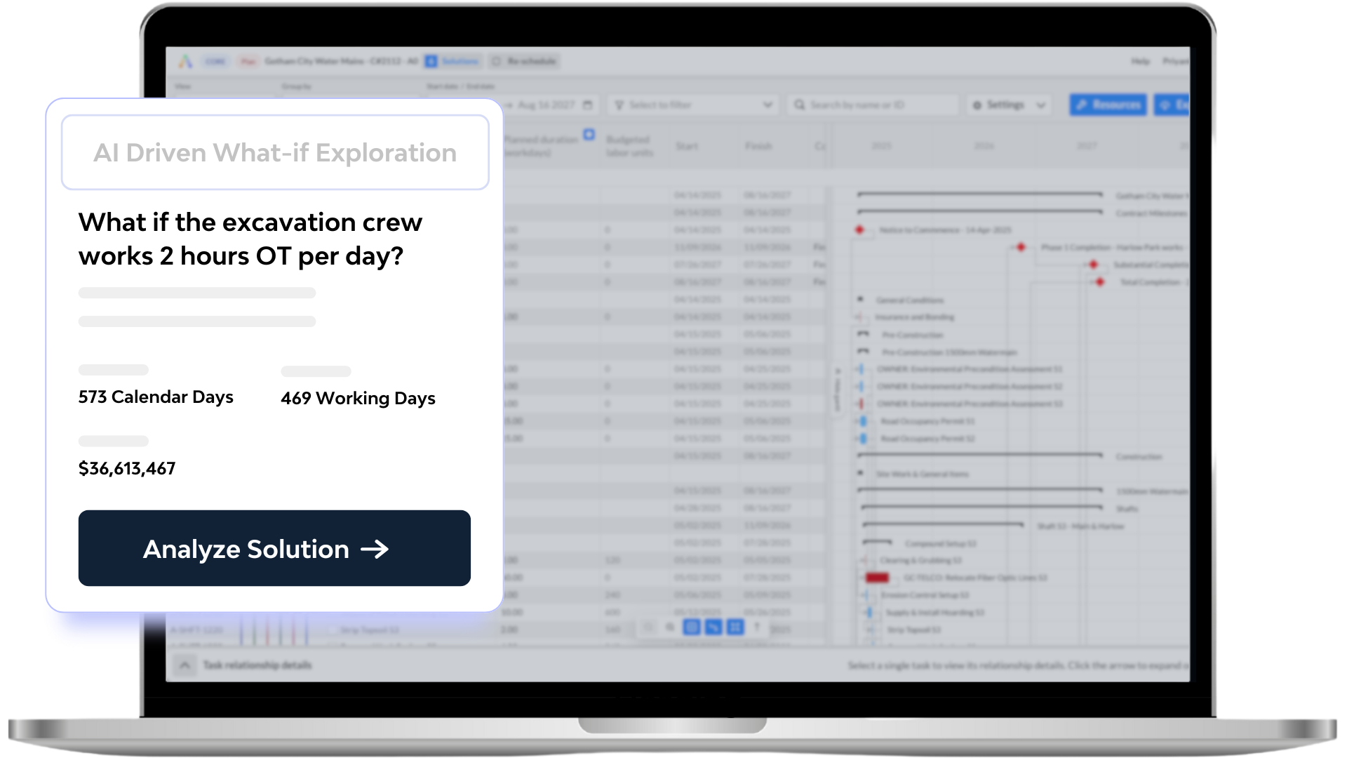 AI Construction Project Scheduling Software For General Contractors ...