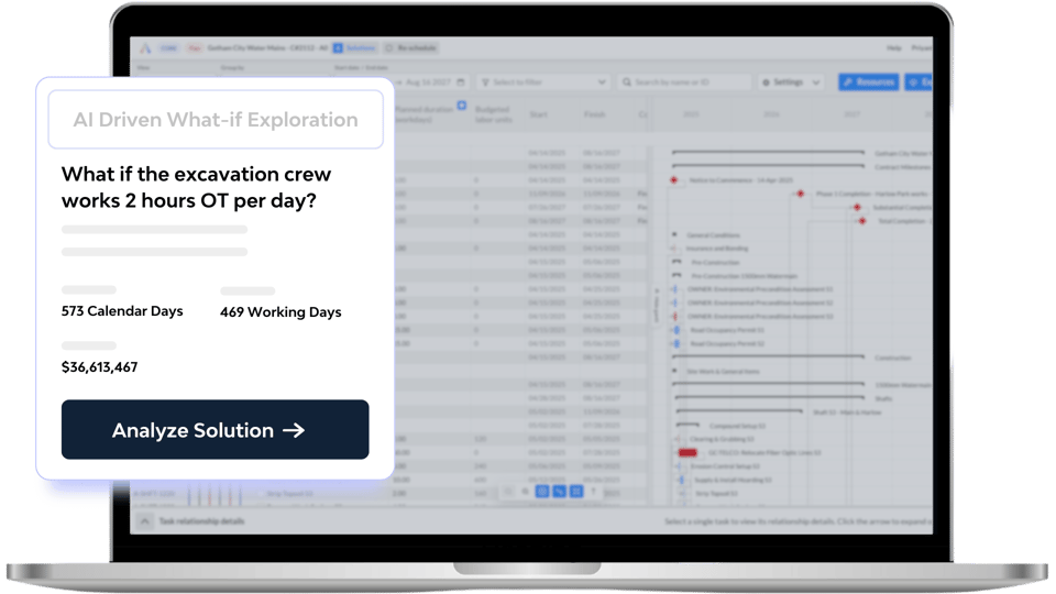 AI Construction Project Scheduling Software For General Contractors ...