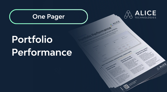 Portfolio Performance One-pager