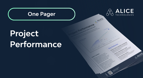 Project Performance one-pager