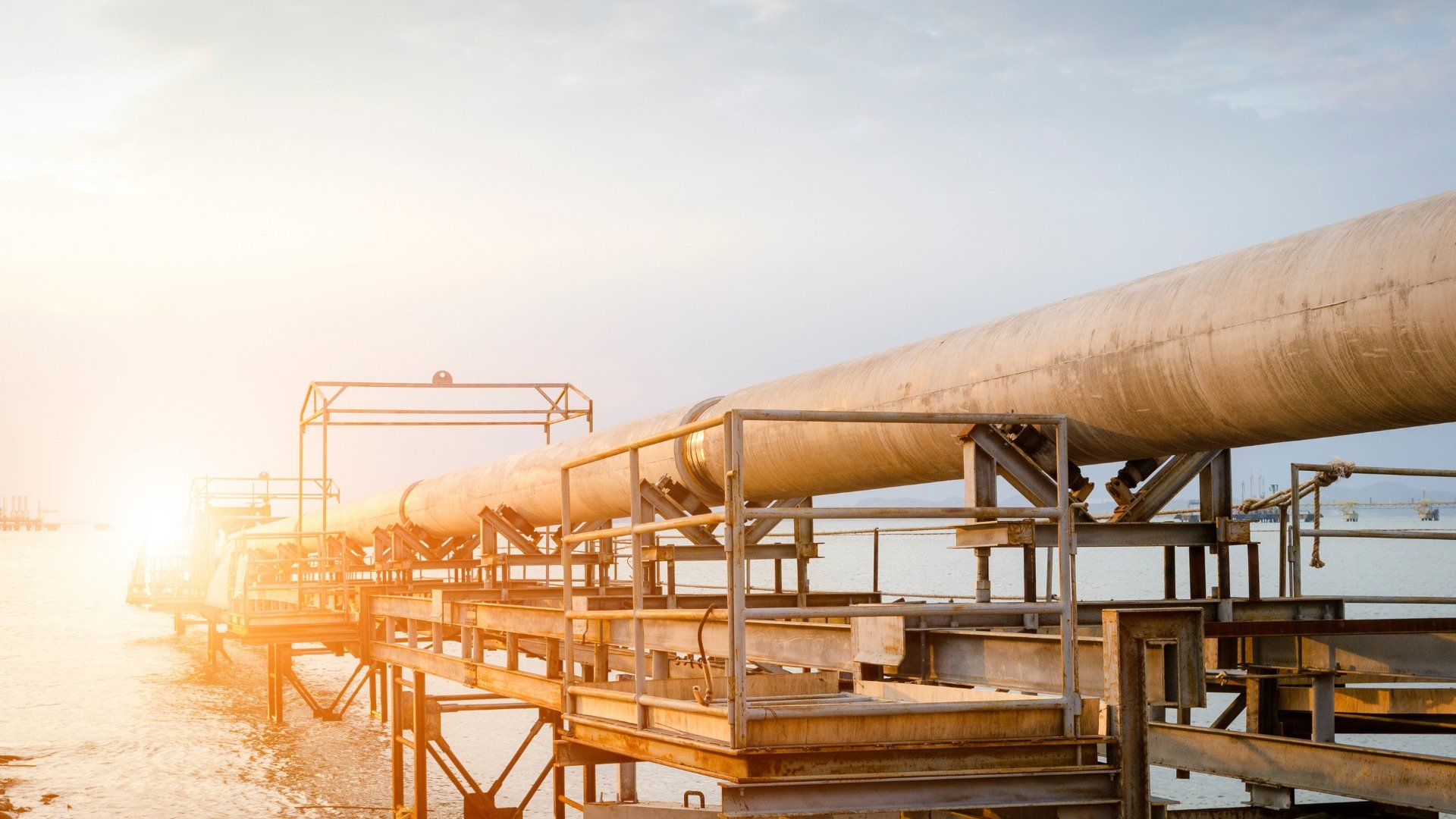 pipelines at sea