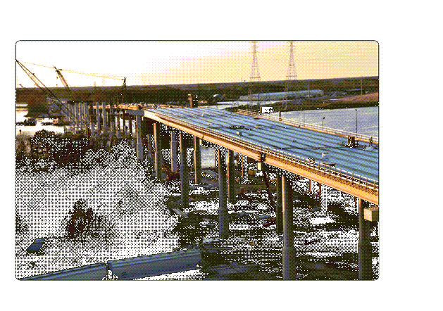 Bridge in construction